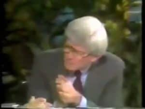 Dr. Silber explains gender in-utero, on Donahue Show (1981)