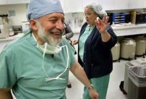 Dr. Sherman Silber carried out the transplant operation