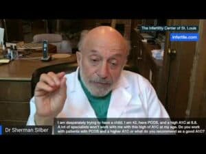 Dr. Silber - September 21' - I'm 42 and trying to have a child. But I have PCOS and a high A1C?