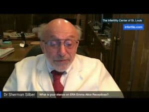 Dr Silber - December 21' - What is your stance on ERA (Emma Alice Receptivax)?