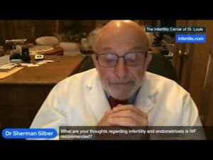 Dr Silber Oct '22 What are your thoughts regarding infertility and endometriosis is IVF recommended?